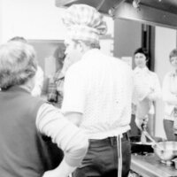 1976 Classroom Kitchen, Cooking 03