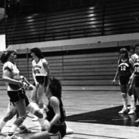 1982 Women's Basketball, EOSC vs. Oregon Tech, Action 16