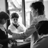 1985 Hoke Information Counter, Fall Term Registration 17