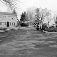 1983 Flag Pole Removal 02