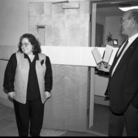 1991 Computer Center Open House, Ribbon Cutting 04