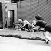 80's Softball Action, Indoors 14