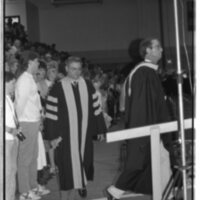 1989 Graduation, Faculty Walk 02