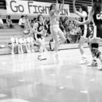1988 Women's Basketball Action, Oregon Tech at EOSC 24
