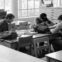 80's Walter M. Pierce Library, Usage 04