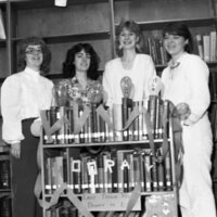 1986 Employees, Walter M. Pierce Library Staff 05