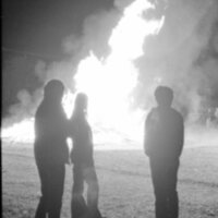 1974 Homecoming Bonfire 04