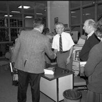 1991 Jack Evans, "Powerful Rockey" Book Signing 08
