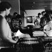 1986 Hoke Information Counter, Fall Registration 09
