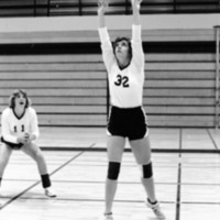 1980 Women's Volleyball Action 15