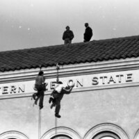 1976 Outdoor Program Rappelling, Changing Signs 16