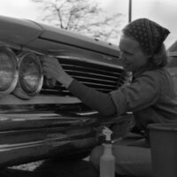 1978 Students, Car Washing 04