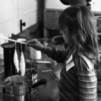 1982 Pioneer Days, Candle Making 03