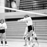 1980 Women's Volleyball Action 19