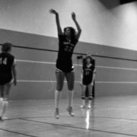 1981 Women's Basketball Action, Practice 16
