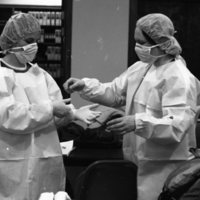 1981 Nursing Program, Sterile Attire 07