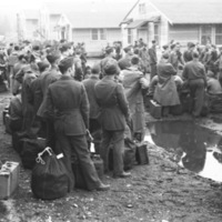 Ft. Lewis, Draftees Arrive 5