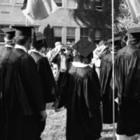 1980 Graduation, Graduates Walk 05