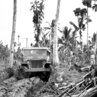 Leyte, Jeep in Mud 1