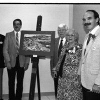 1990 George Nightingale Gallery Re-Dedication, Art Show, Group 02