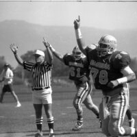 1990 Football Action, Oregon Tech at EOSC 03