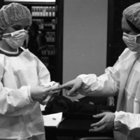 1981 Nursing Program, Sterile Attire 01