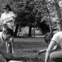 1987 Science, Biology Students in April 12