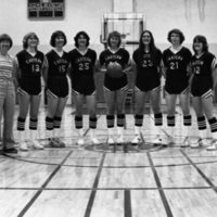 1981 Women's Basketball, March Team Photos 03