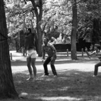 1985 Employees, Picnic at Riverside Park 11