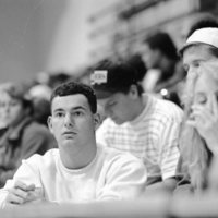 1991 Volleyball Fans, Northwest Nazarene College at EOSC 01