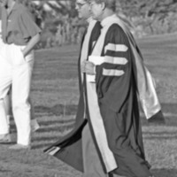 1987 Graduation, Faculty Outdoors 02