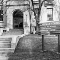1985 Ackerman School Entrance 1