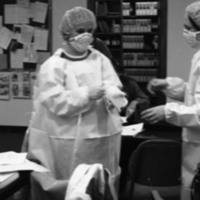 1981 Nursing Program, Sterile Attire 06