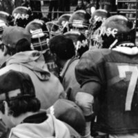 1985 Homecoming, Football Sideline 06