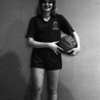 1985 Women's Basketball Players, October Portraits 30