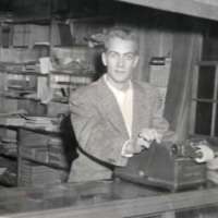 1954-55 Hoke Building Bookstore
