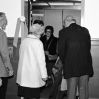 1986 New Elevator at Inlow Hall, Dedication 04