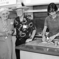 1987 Elderhostel Program, Glass 09