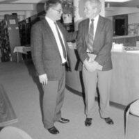 1991 Jack Evans, "Powerful Rockey" Book Signing 13