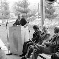 1983 Badgley Hall Dedication 05