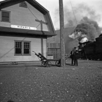 Railroad Station, Riparia