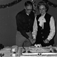 1977 Employees, Reception for Cleo Sorenson 03