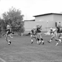 1991 Football Action, Western Oregon University at EOSC 28