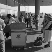 1982 Micronesian Trip, Portland Airport 03