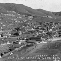 Nevada, Austin Elevated View