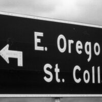 1978 Street Signs to Campus 02