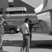 1981 Sculpture, Amphitheater Install 17