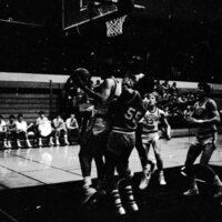 1985 Men's Basketball, EOSC vs. LCSC 05