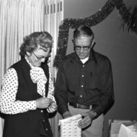 1977 Employees, Reception for Cleo Sorenson 07