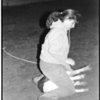 1991 Rodeo, Roping Practice 09